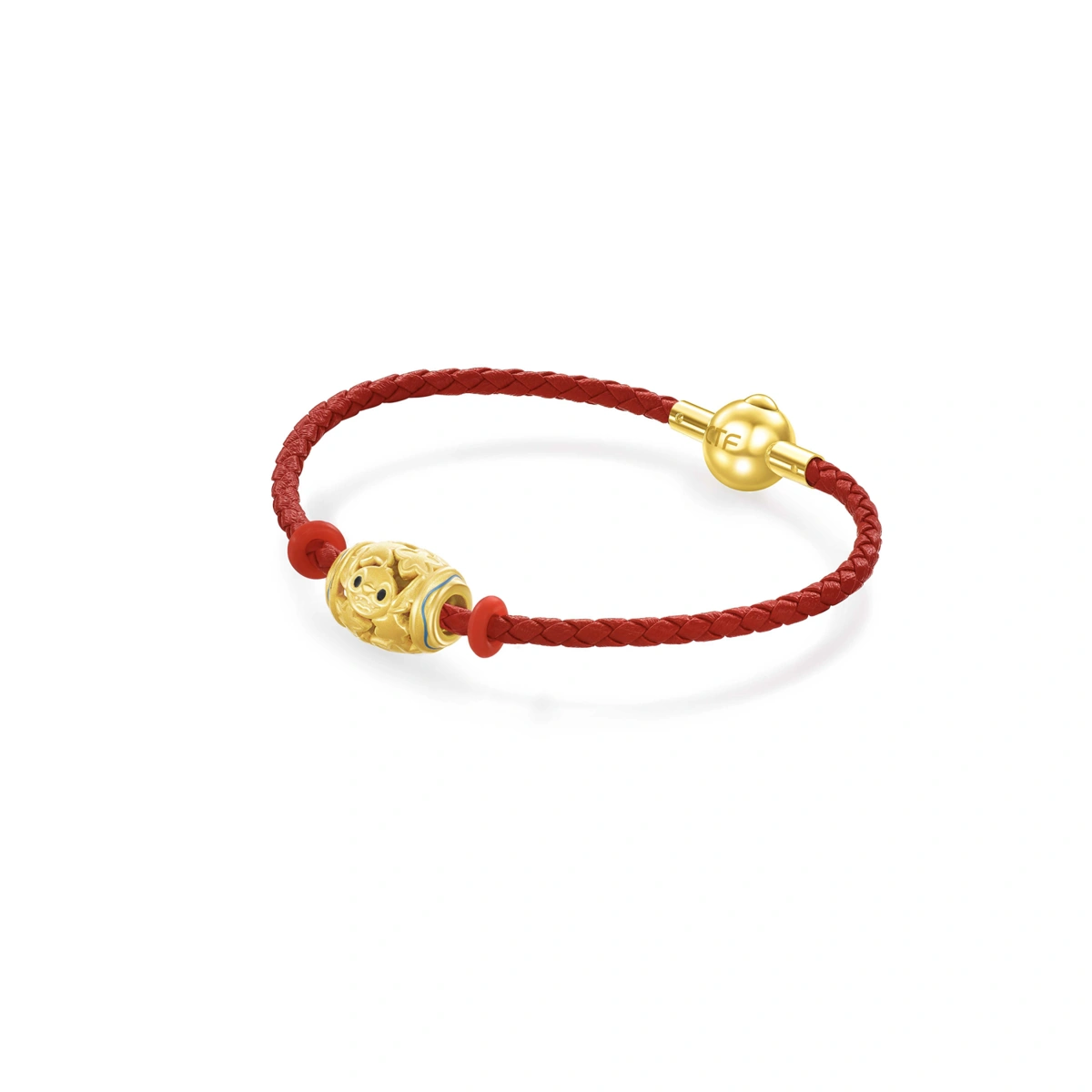 史迪仔999足金工藝精品串飾