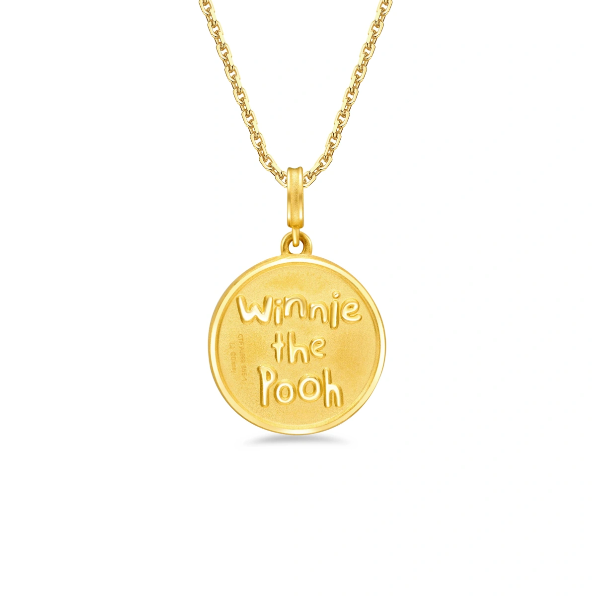999 Gold pendant