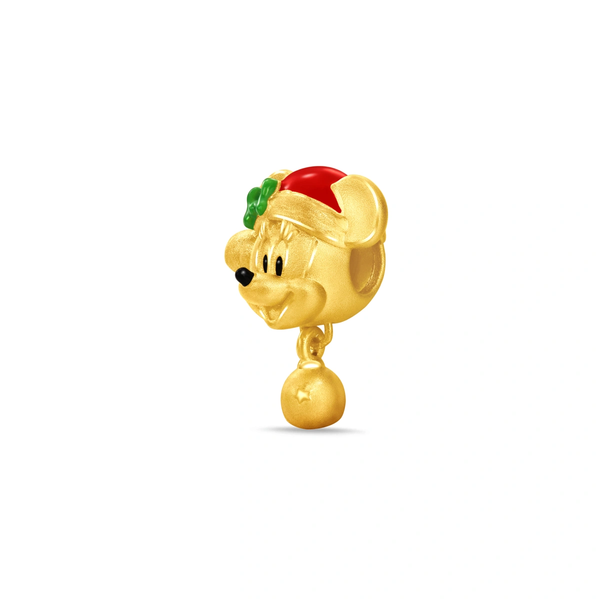 Minnie Mouse 999 Gold charm