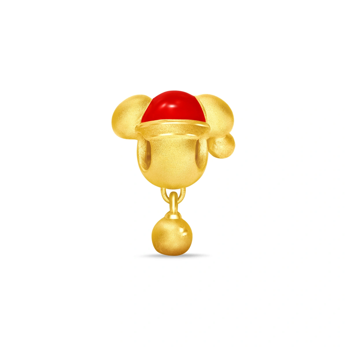 Minnie Mouse 999 Gold charm