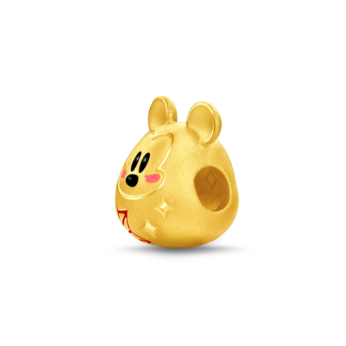 米奇達摩999足金工藝精品串飾