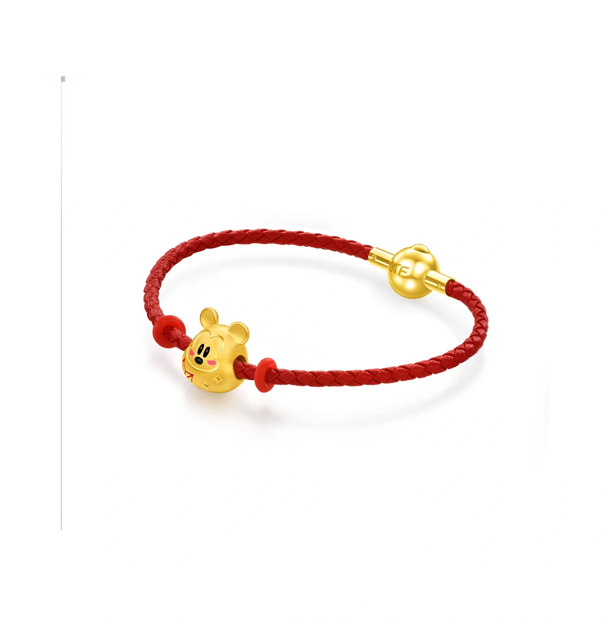 米奇達摩999足金工藝精品串飾