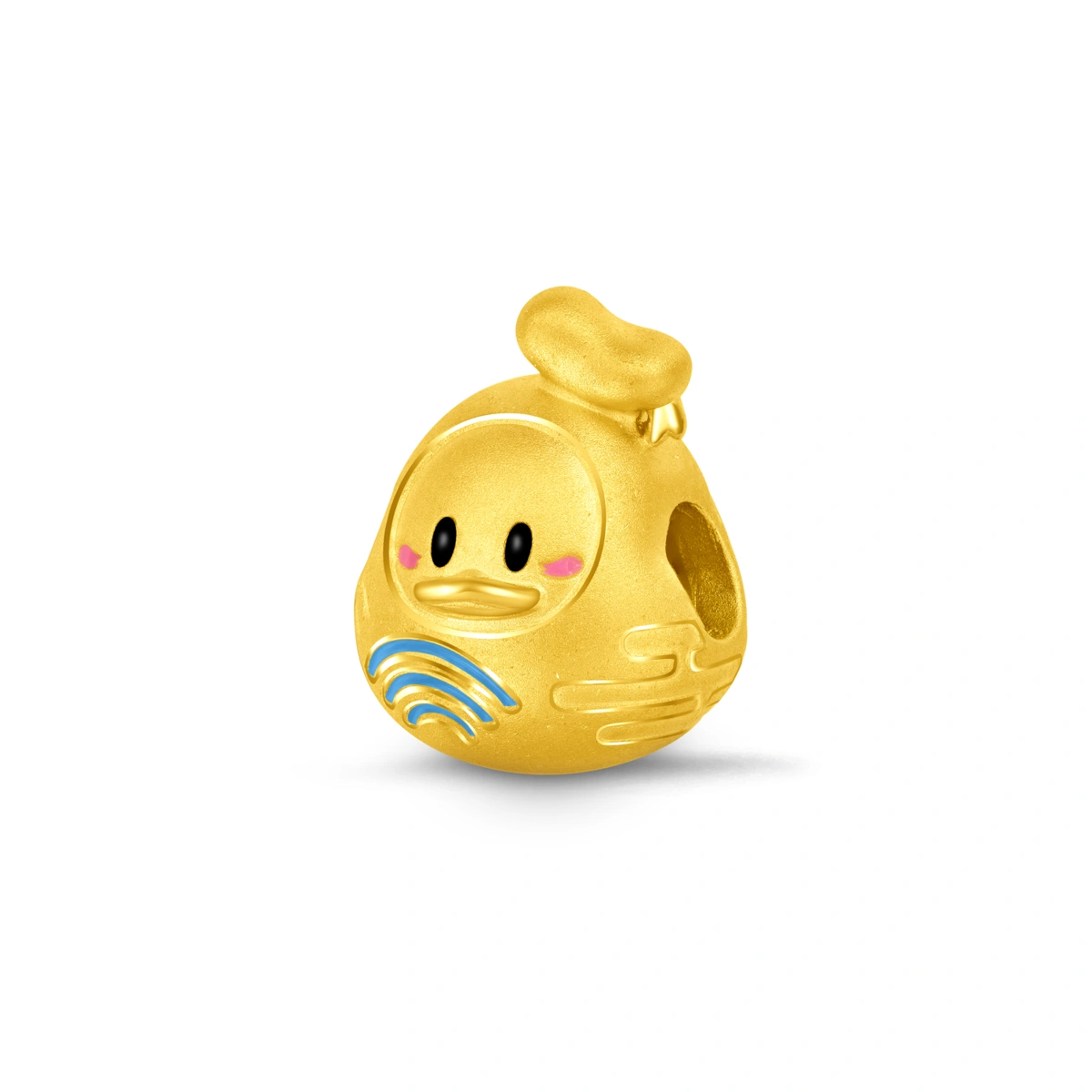 唐老鴨達摩999足金工藝精品串飾