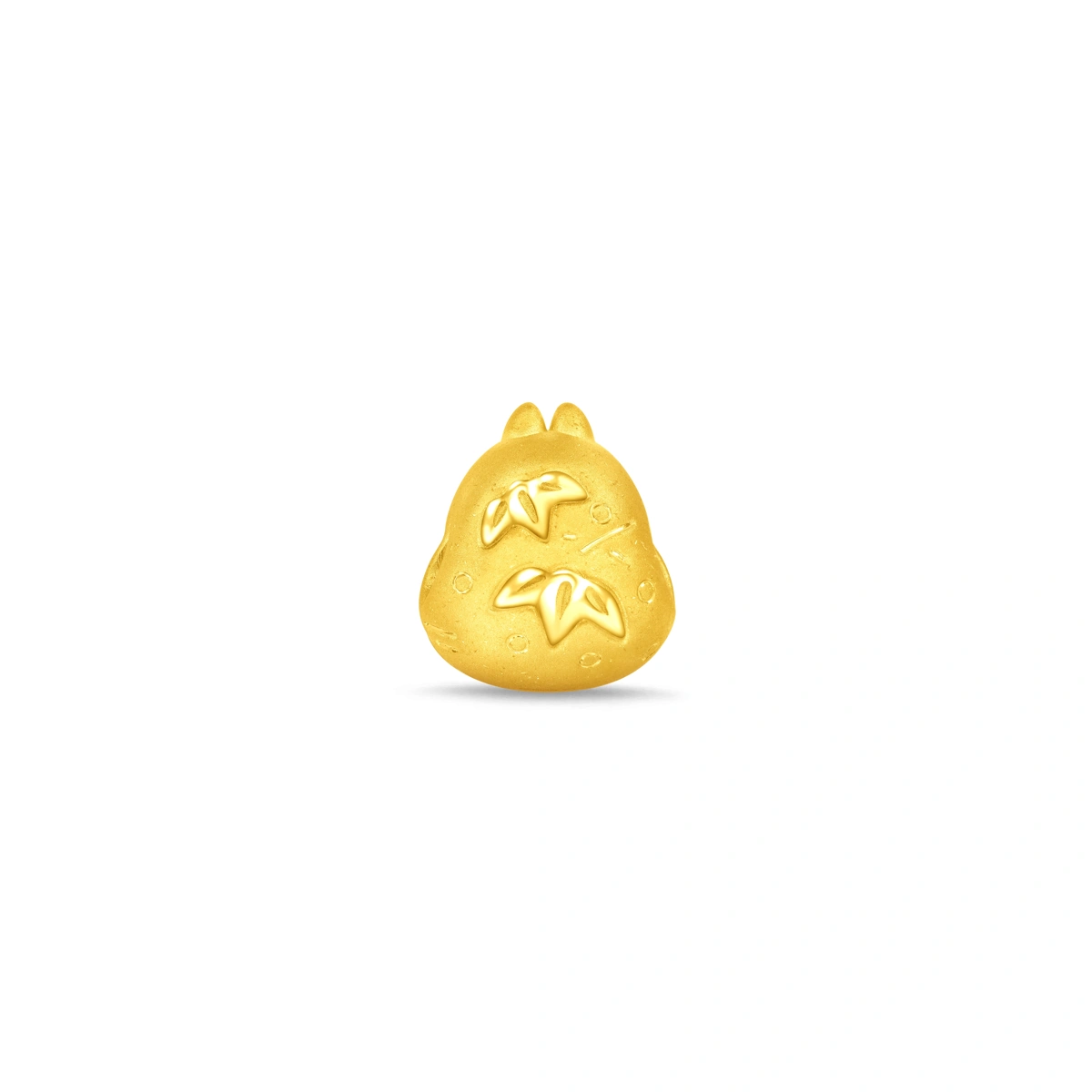 大鼻達摩999足金工藝精品串飾