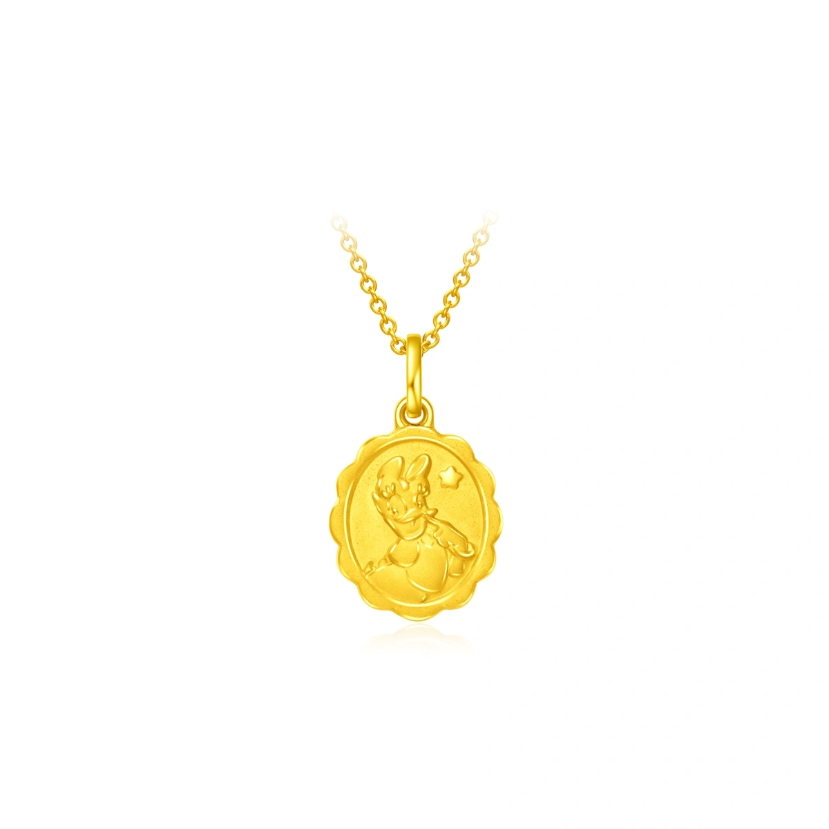 Donald Duck 999 Gold charm