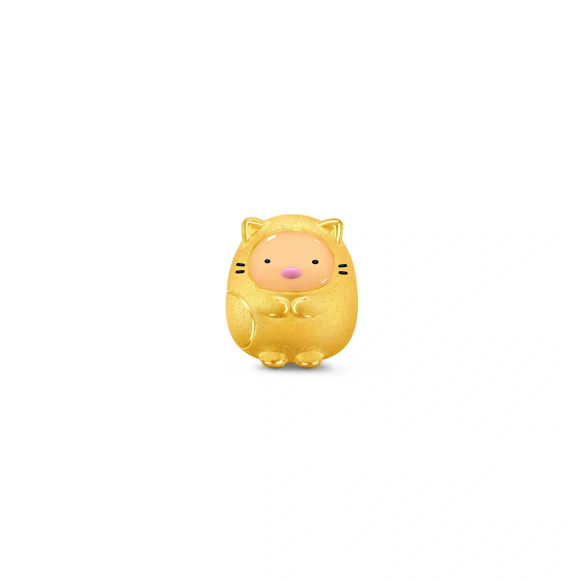 炸豬排999足金工藝精品串飾