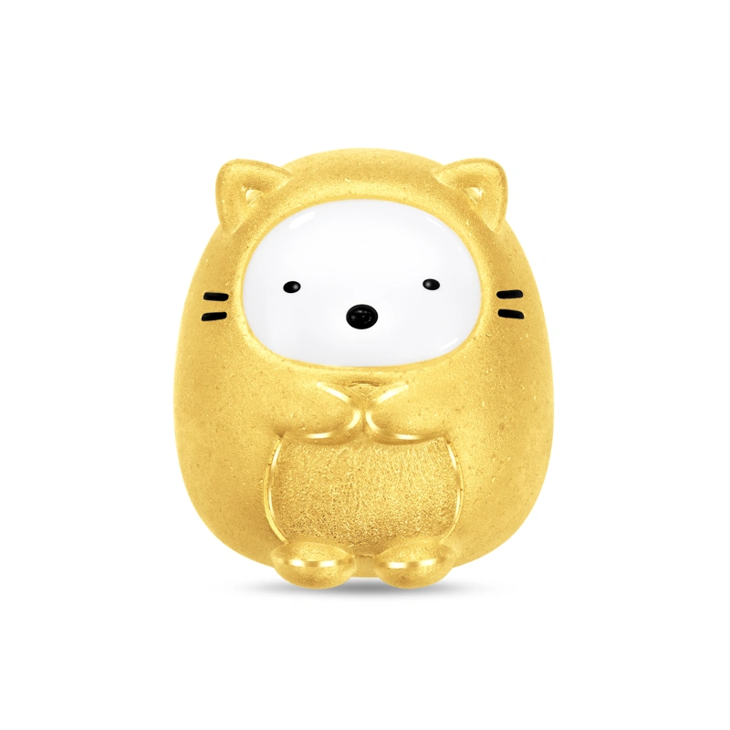 白熊999足金工藝精品串飾