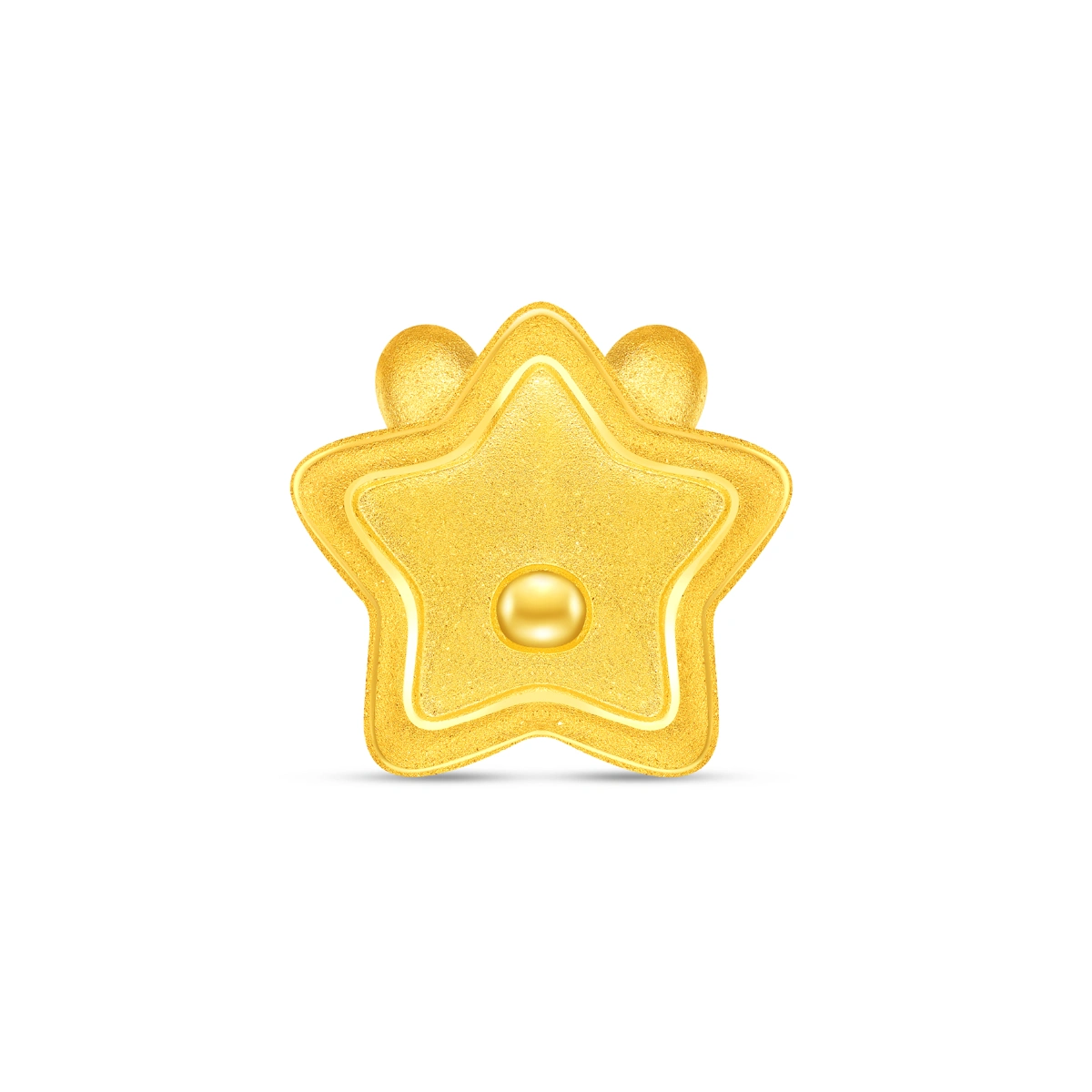999 Gold charm