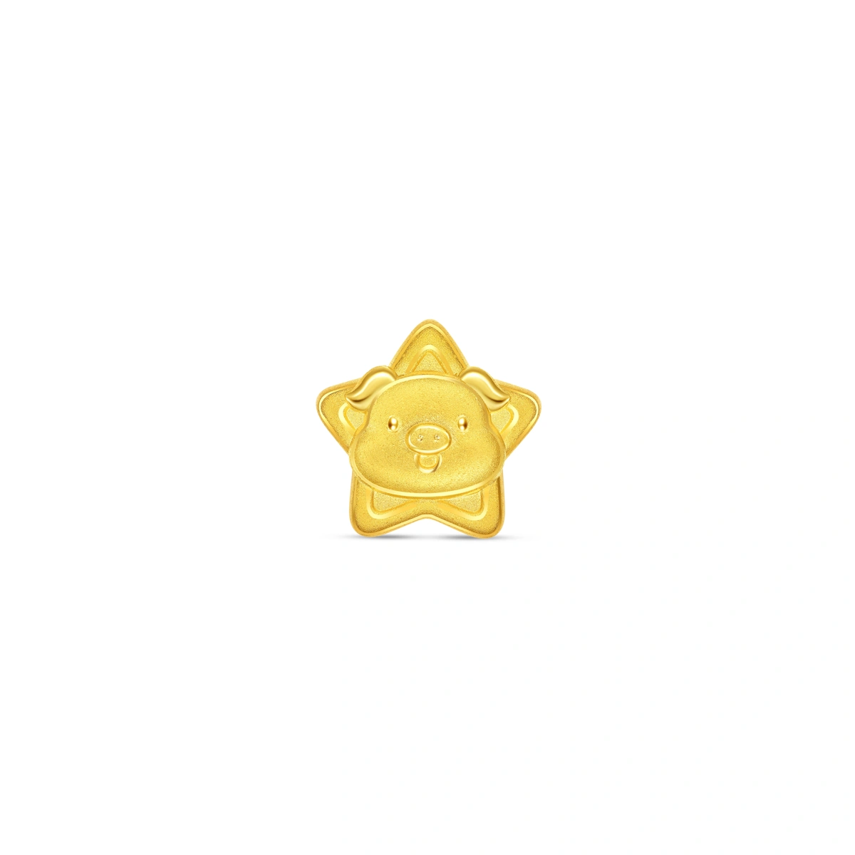999 Gold charm