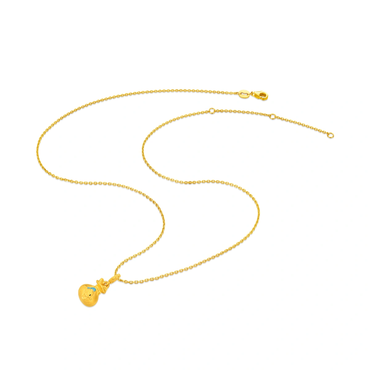 Donald Duck 999 Gold charm