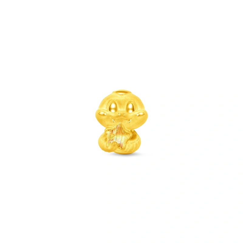 星星蛇999足金工藝精品串飾