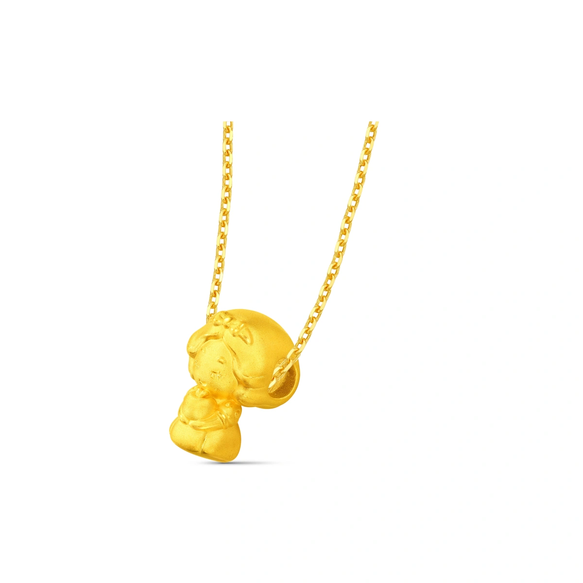 Snow White 999 Gold charm