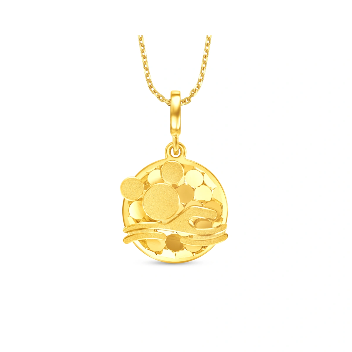 999.9黃金工藝精品吊墜