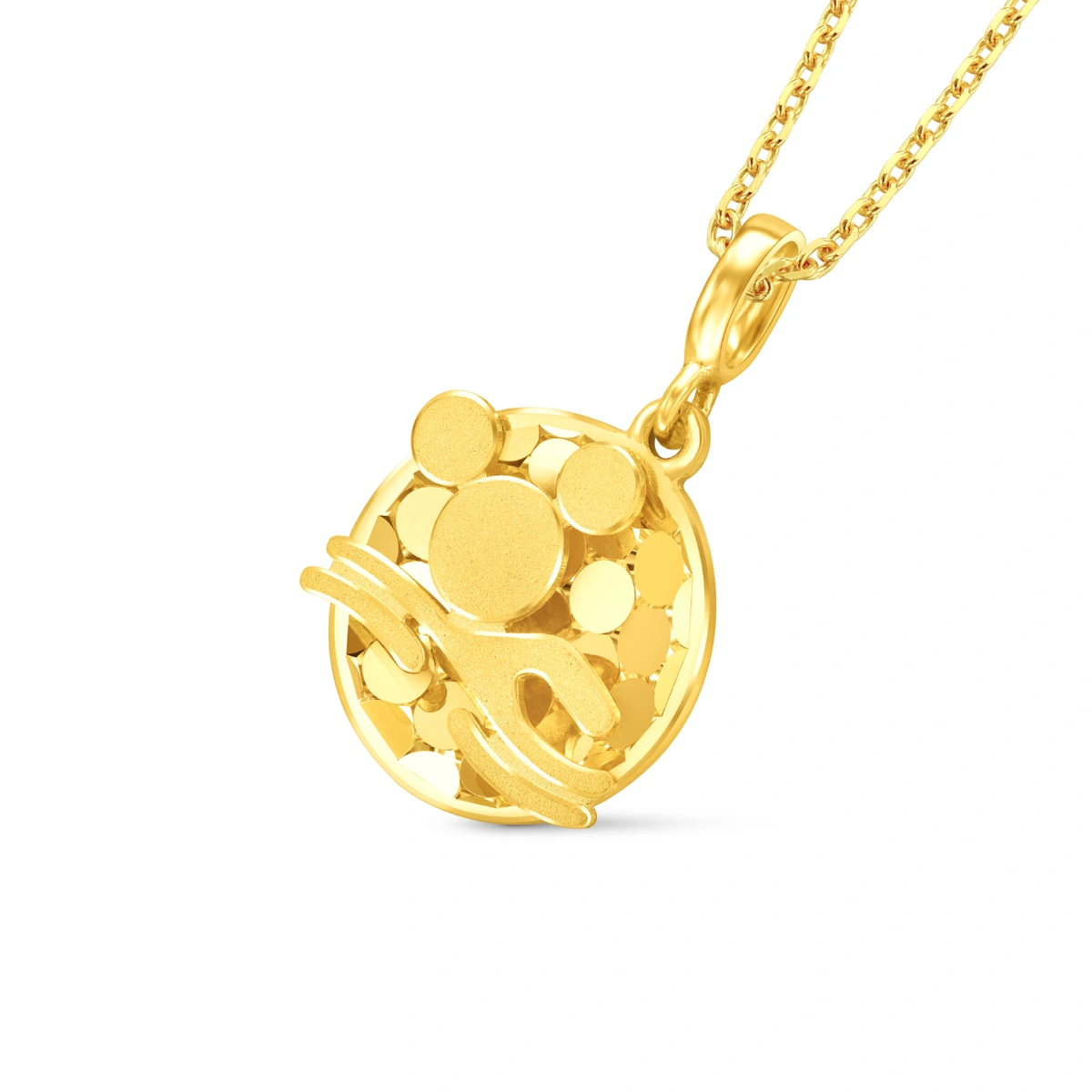 999.9 Gold pendant