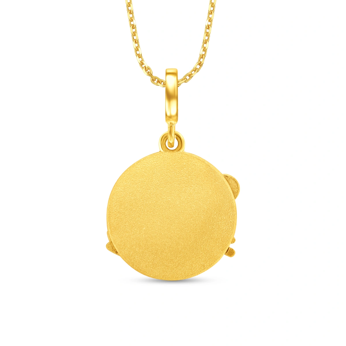 999.9 Gold pendant