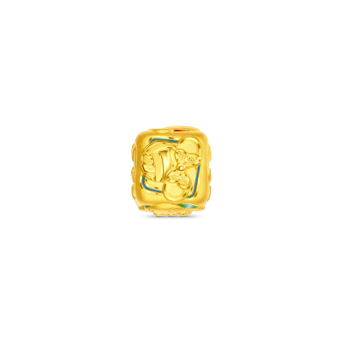 999 Gold charm