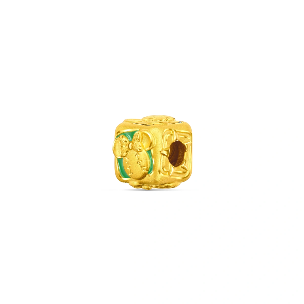 999 Gold charm
