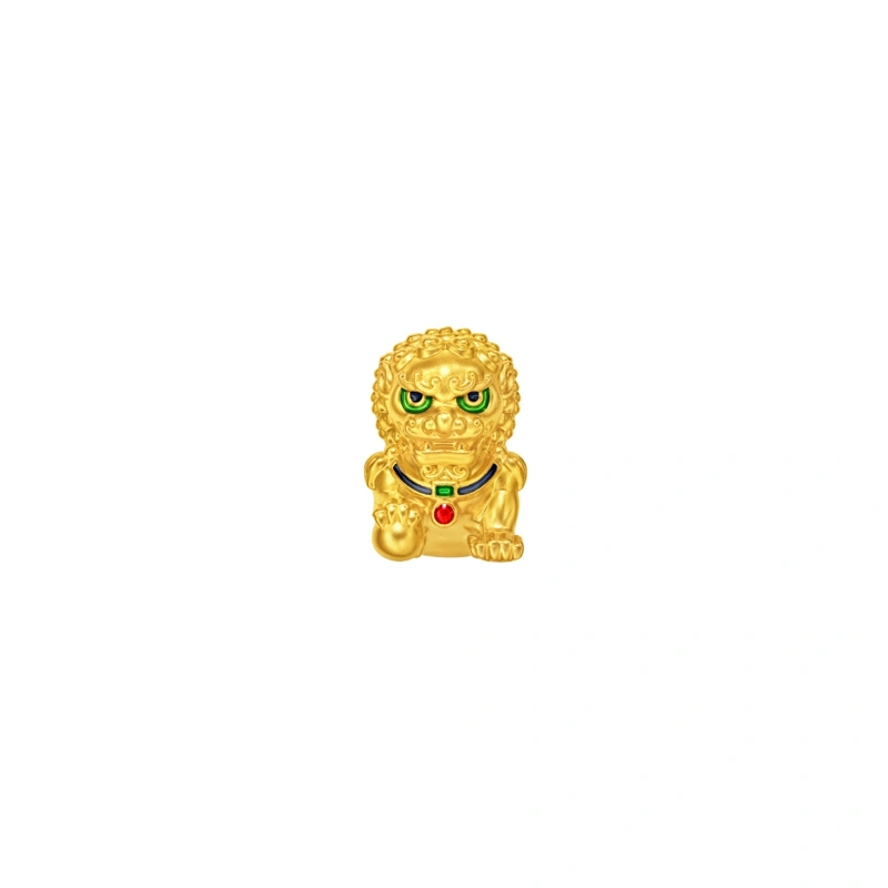 999 Gold charm