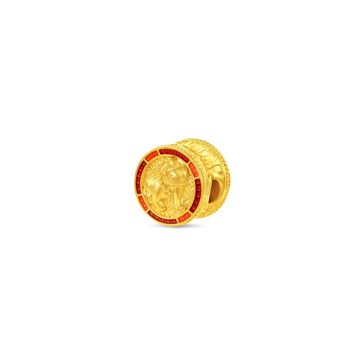 吉象祥麟999足金工藝精品串飾 (鎏彩)