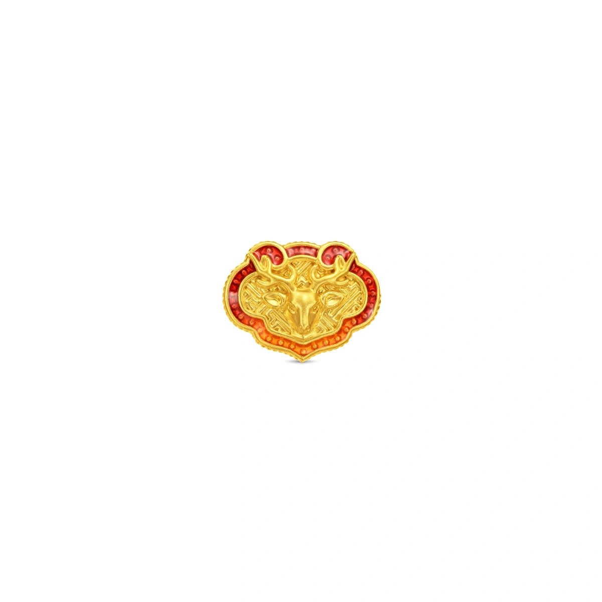 福祿永昌999足金工藝精品串飾 (鎏彩)