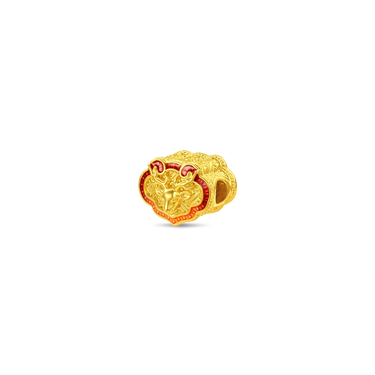 福祿永昌999足金工藝精品串飾 (鎏彩)