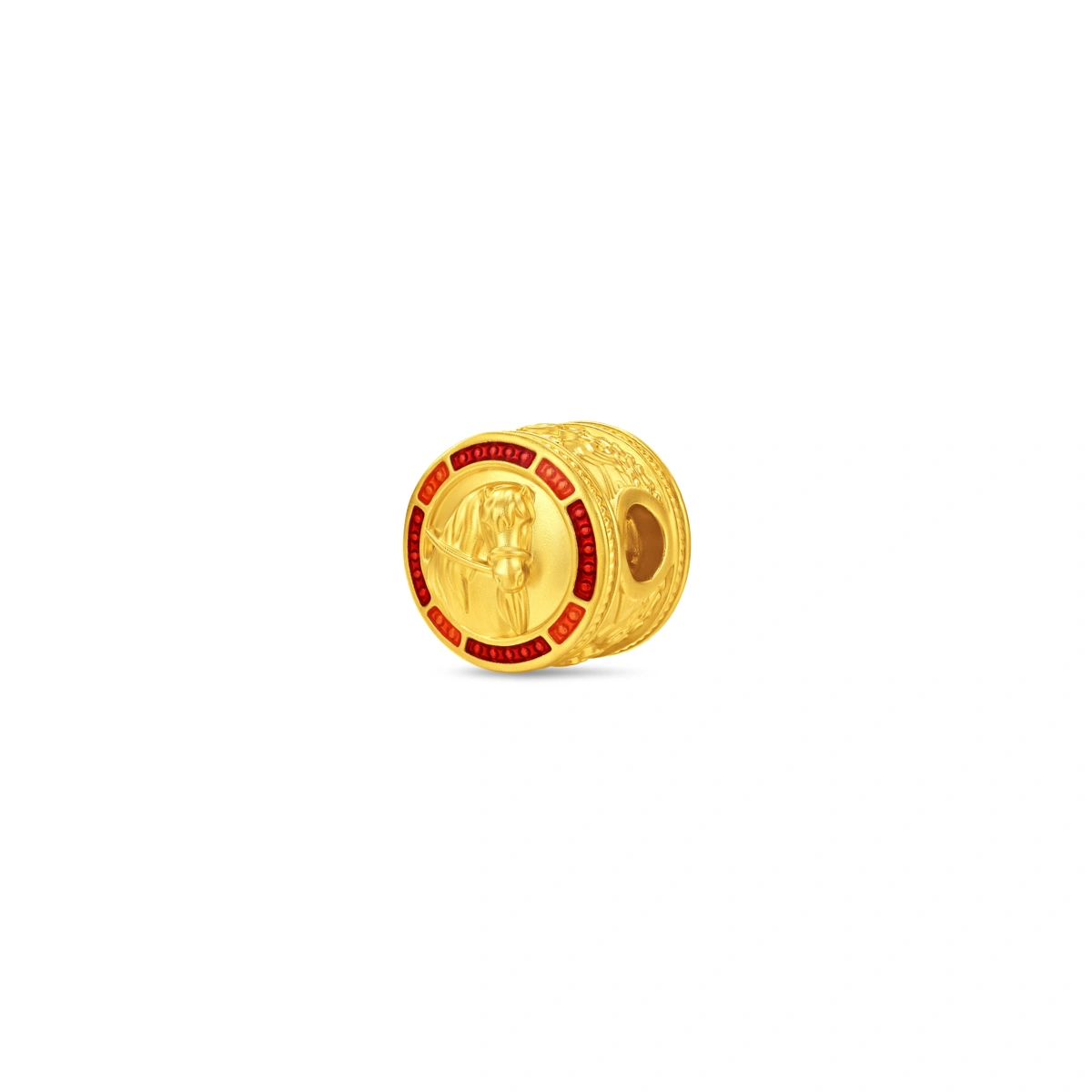 馬到成功999足金工藝精品串飾