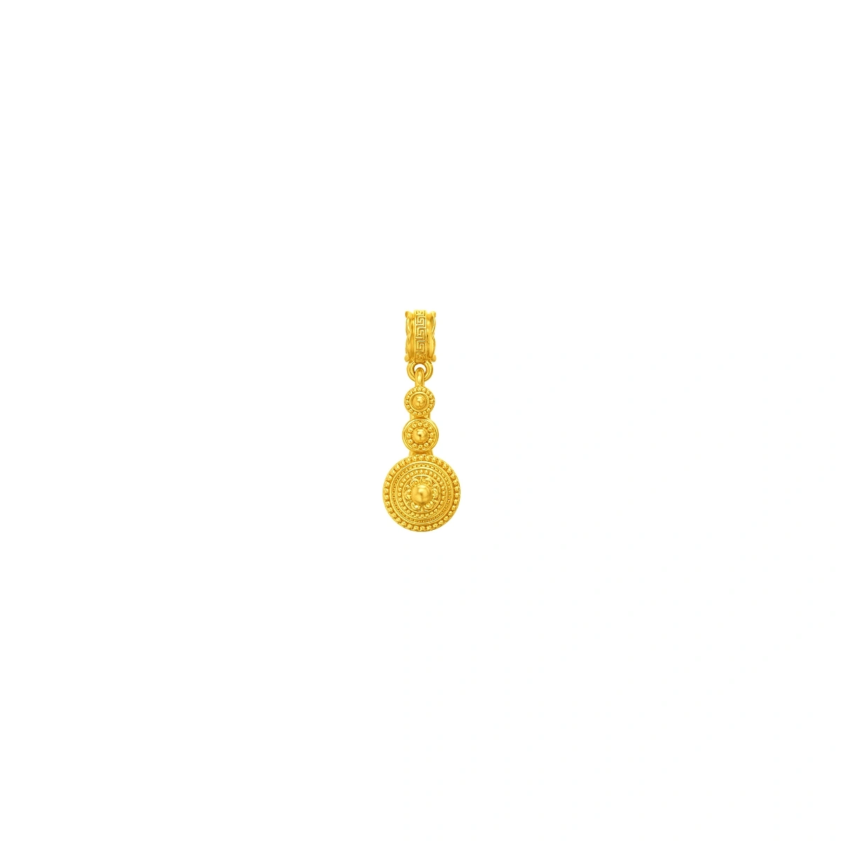 999 Gold charm