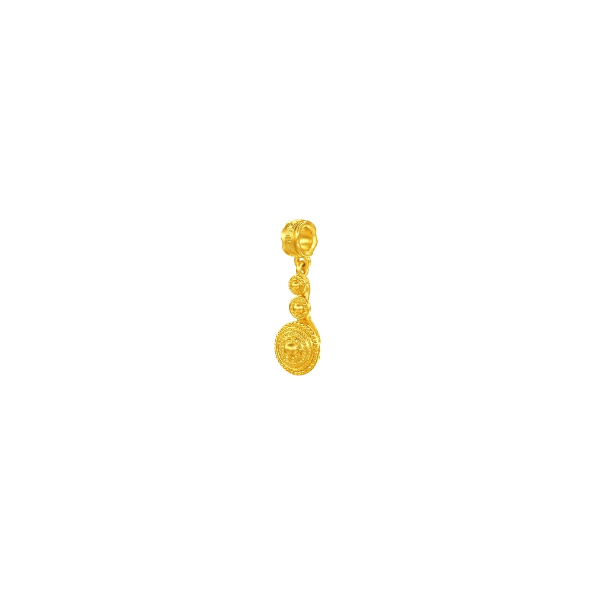 999 Gold charm