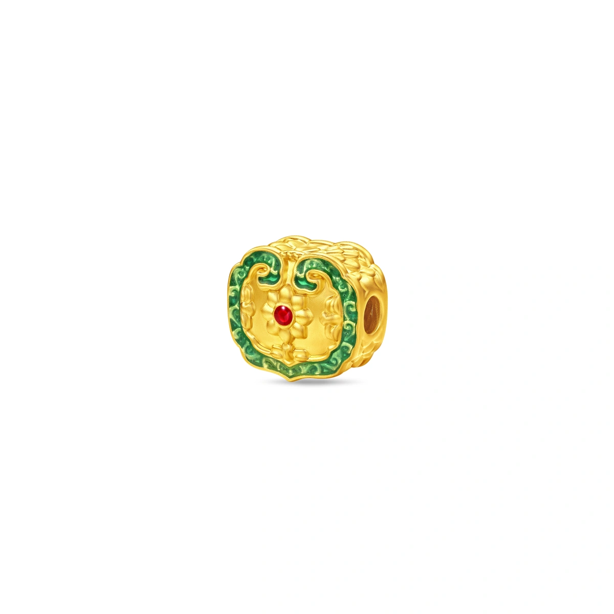 999足金工藝精品串飾 (鎏彩)
