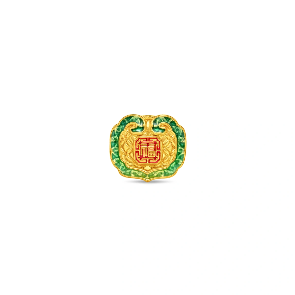 999足金工藝精品串飾 (鎏彩)