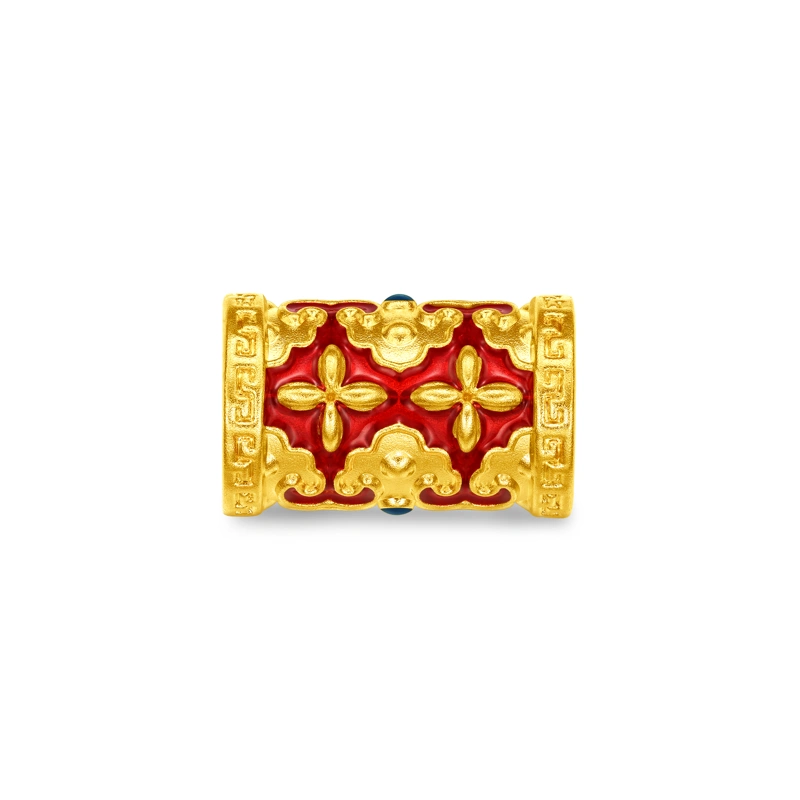 999 Gold charm