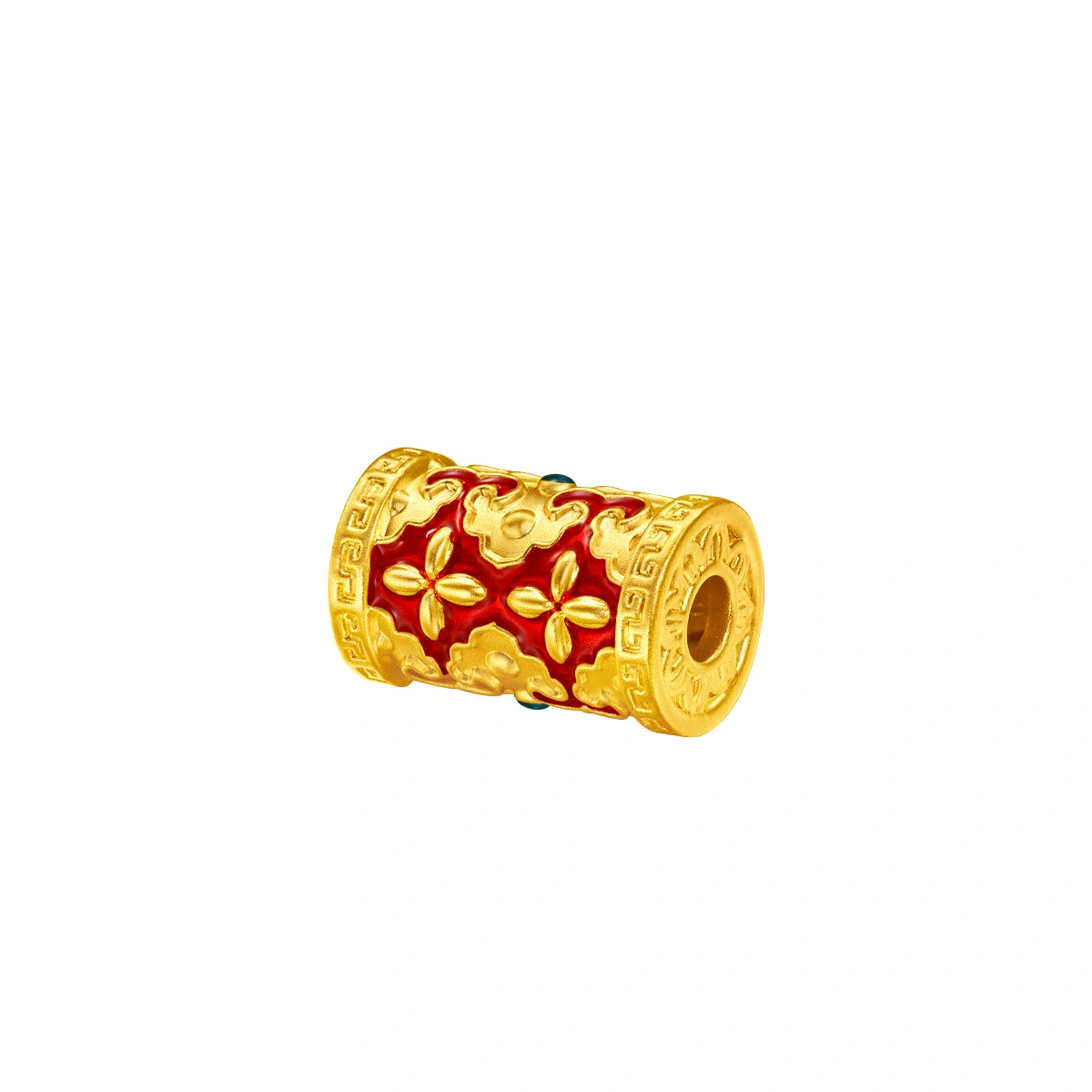 999 Gold charm