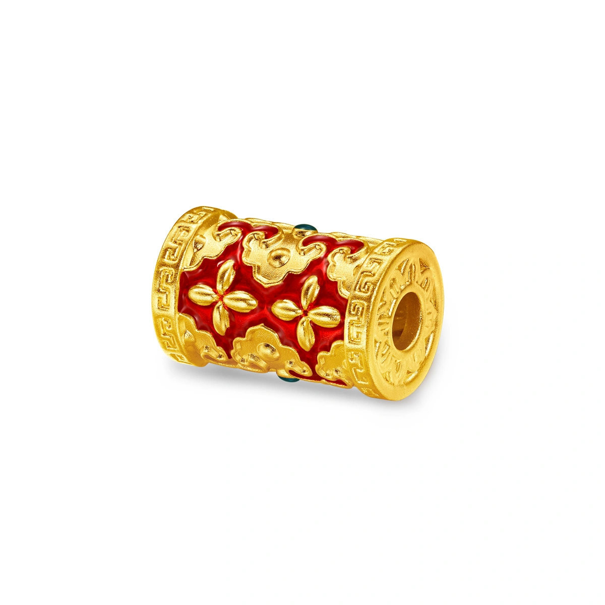 999 Gold charm