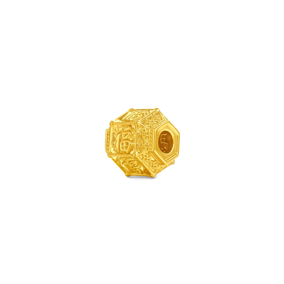 999 Gold charm