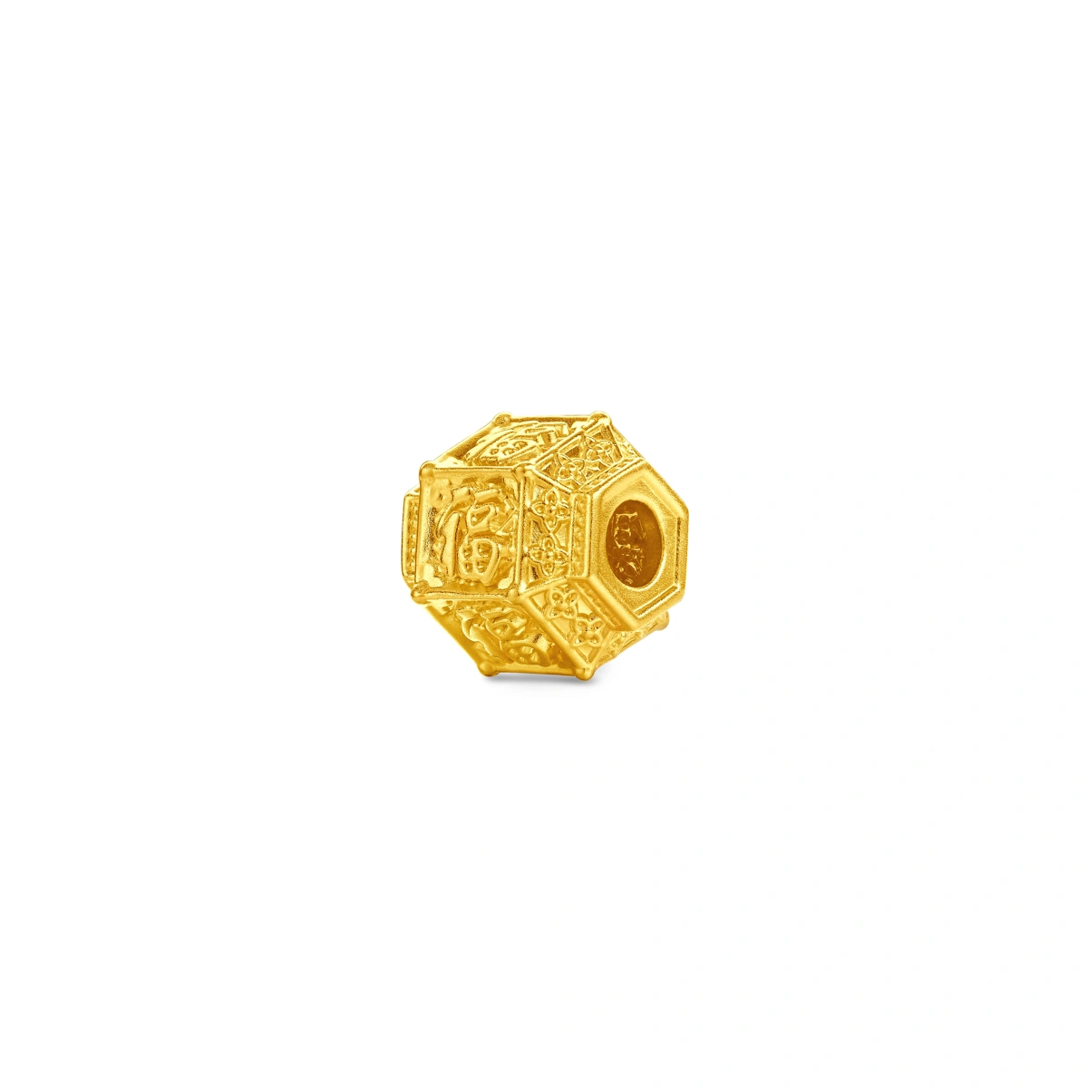 999 Gold charm