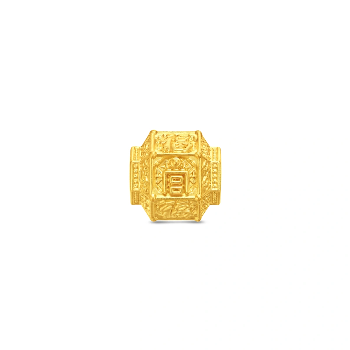 999 Gold charm
