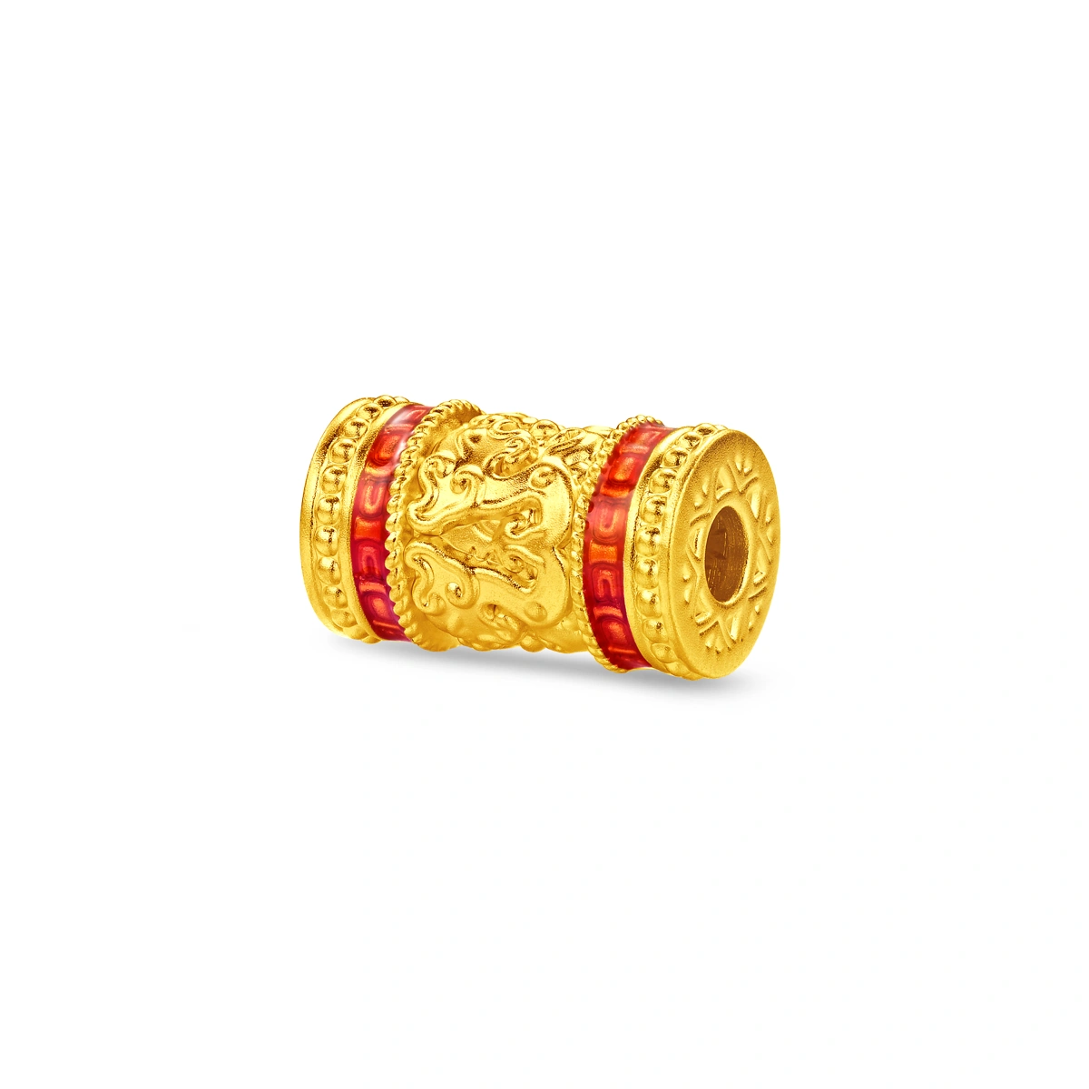 999 Gold charm