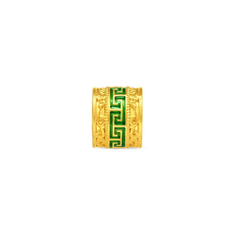 999 Gold charm
