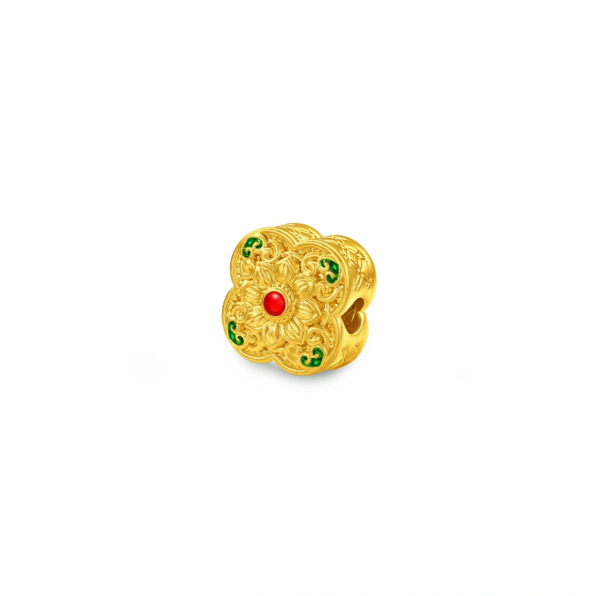 999 Gold charm