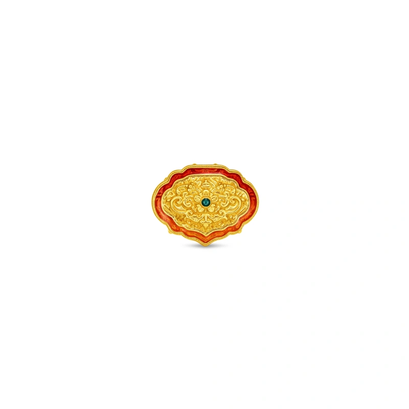 999足金工藝精品串飾 (鎏彩)