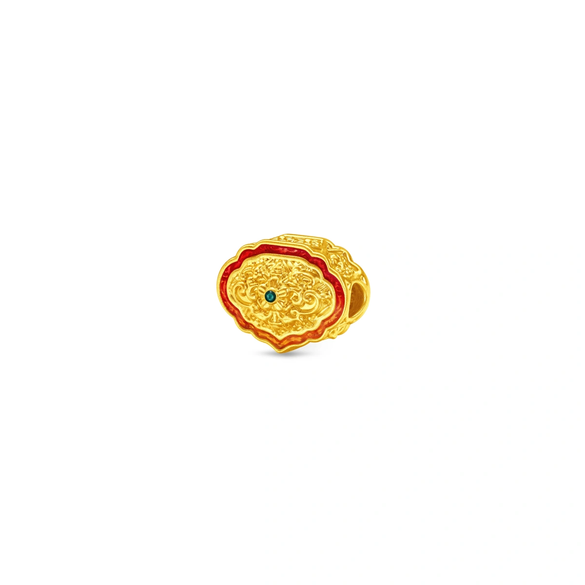 999足金工藝精品串飾 (鎏彩)