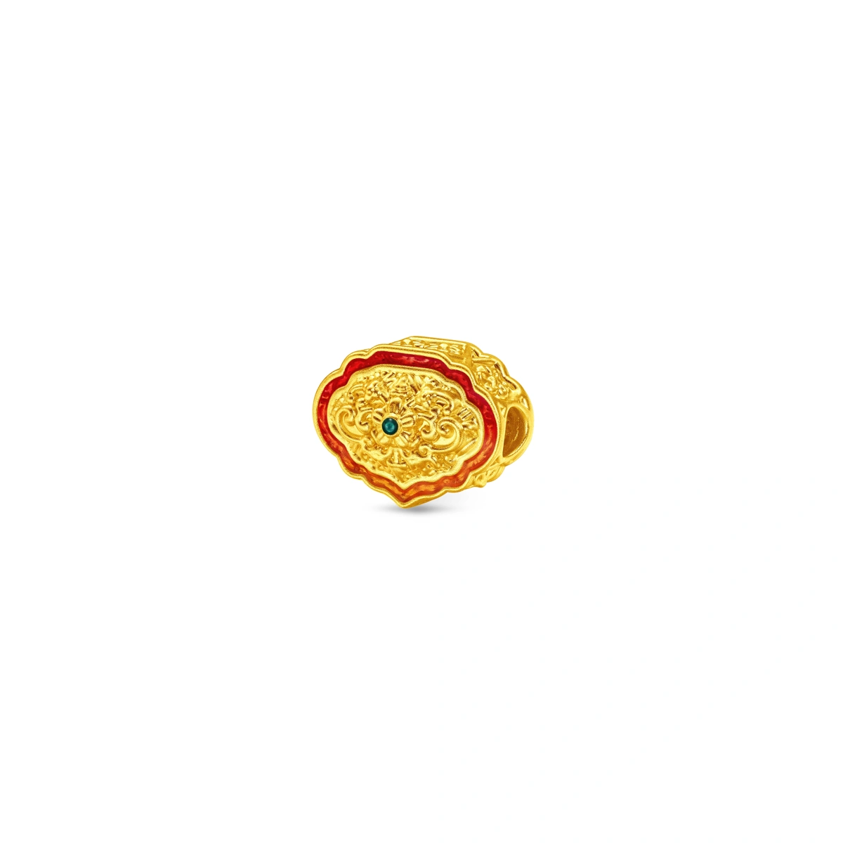 999足金工藝精品串飾 (鎏彩)