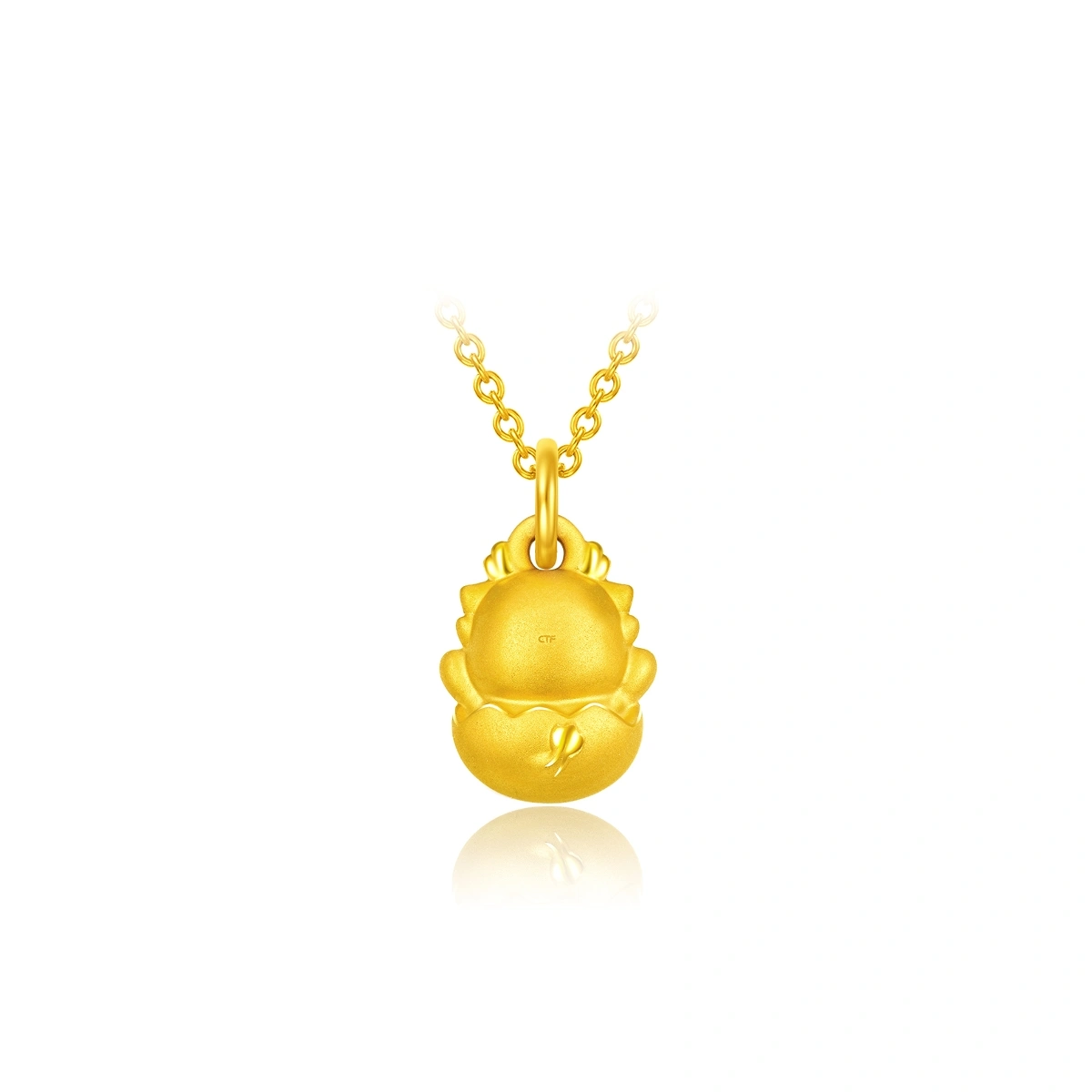 破蛋龍999足金工藝精品吊墜