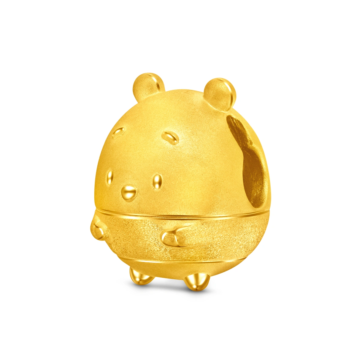 999 Gold charm