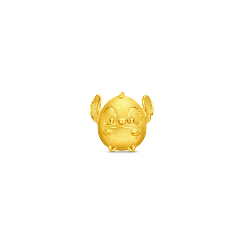 999 Gold charm