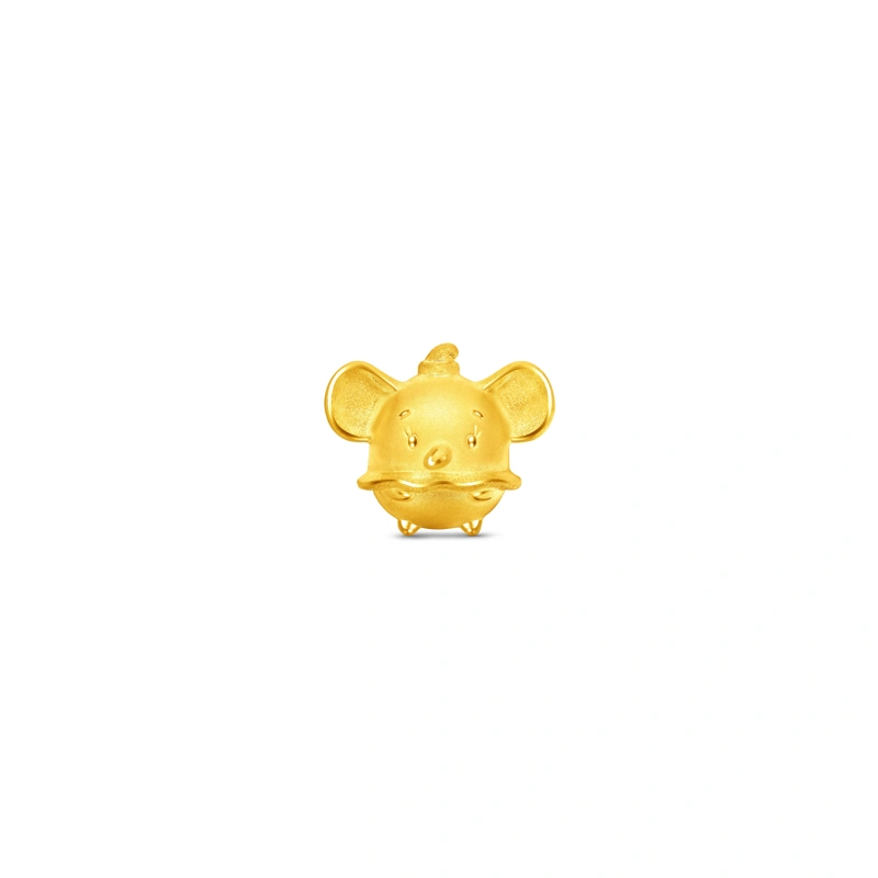 Dumbo 999 Gold charm