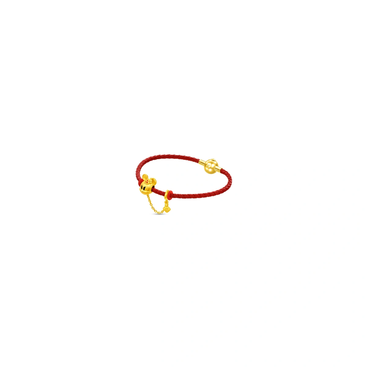 Minnie Mouse 999 Gold charm