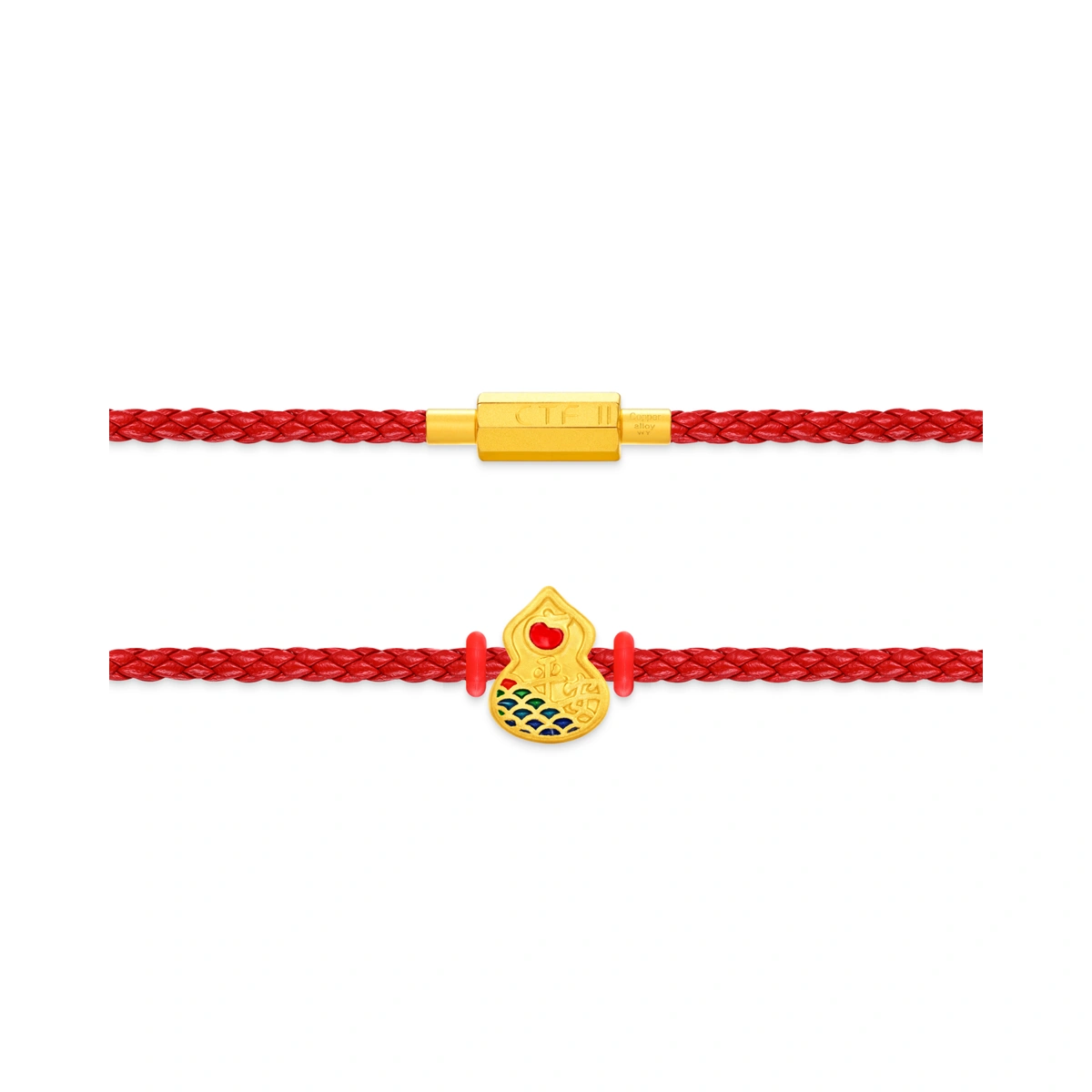 平安葫蘆999足金工藝精品串飾