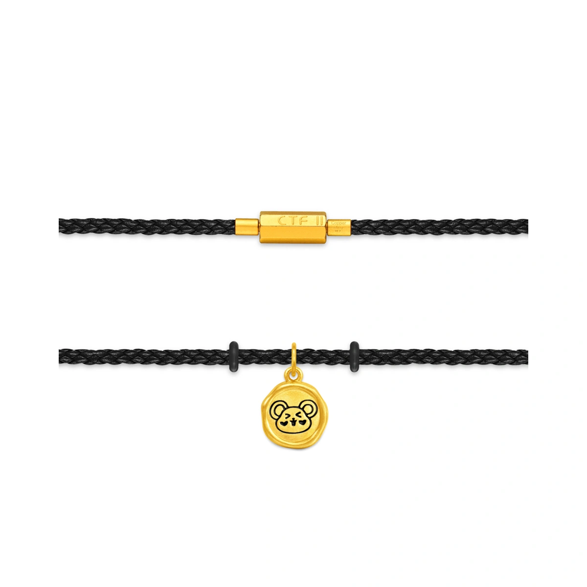 Rat & Ox 999 Gold pendant