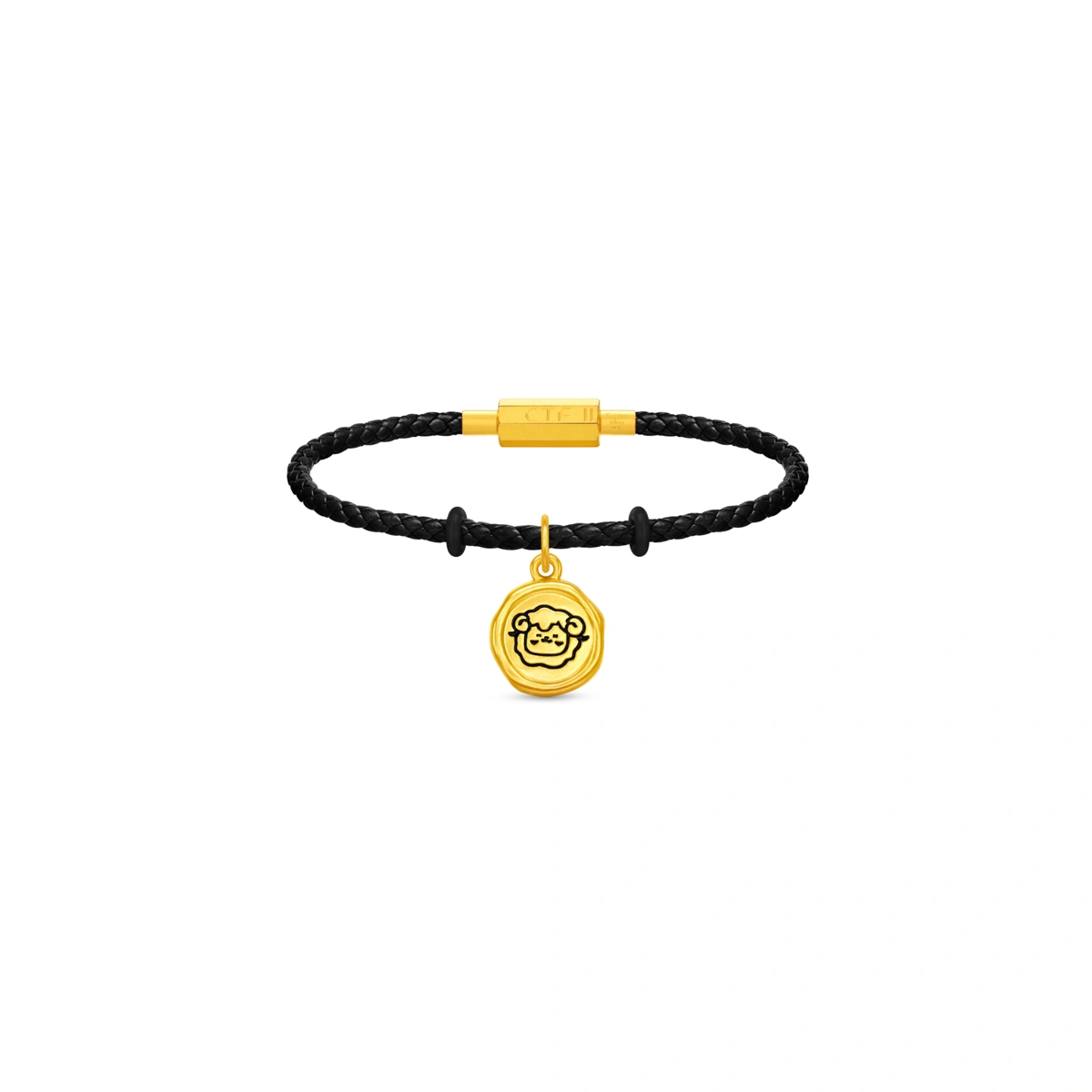 Goat & Horse 999 Gold pendant
